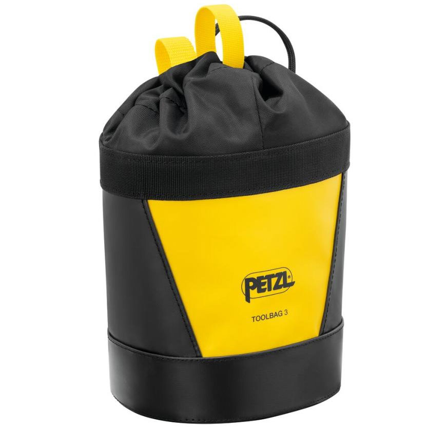 gear bag PETZL Toolbag 3 black/yellow
